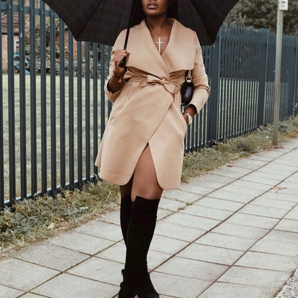 Camel Belted Coat